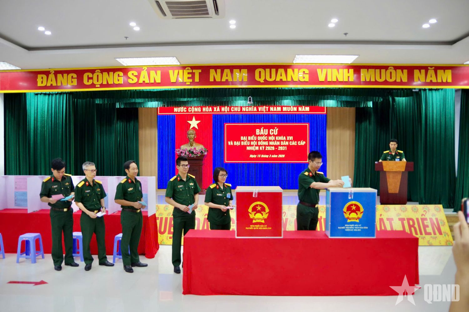 Các đơn vị, bệnh viện Quân đội tại Khánh Hòa sớm hoàn thành công tác bầu cử